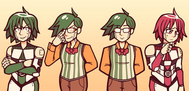 Unit 04 character portraits, "Spare Parts"